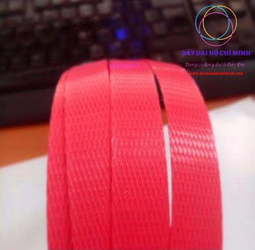 Dây đai PP màu đỏ