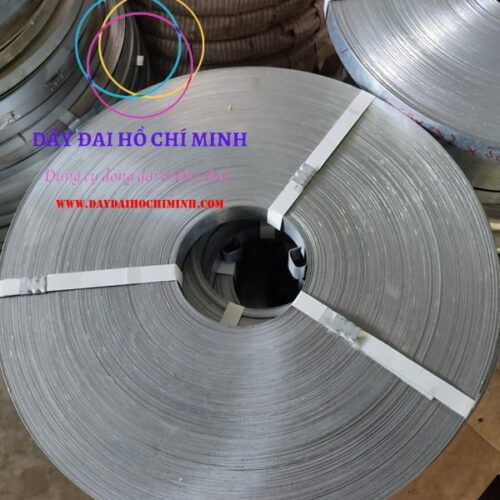 Dây đai thép mạ kẽm trắng
