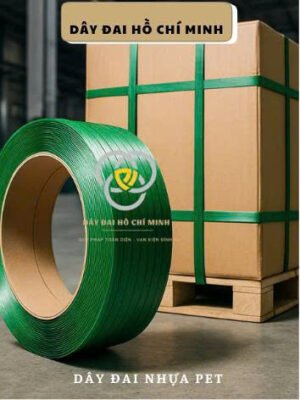Dây đai PET đóng pallet hàng hóa chịu lực cao