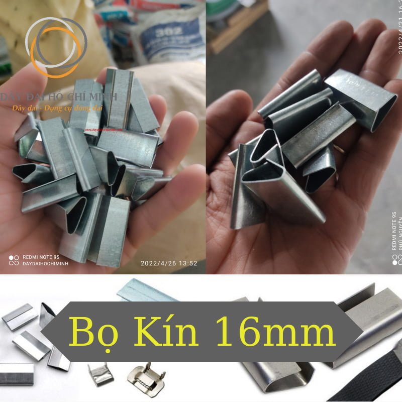 Bọ đai thép kín 16mm