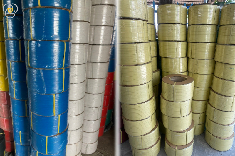 Kho chứa đủ loại dây đai nhưa PP Tại Vũng Tàu