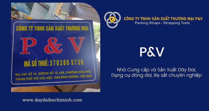 Công ty TNHH Sản xuất Thương Mại P&V