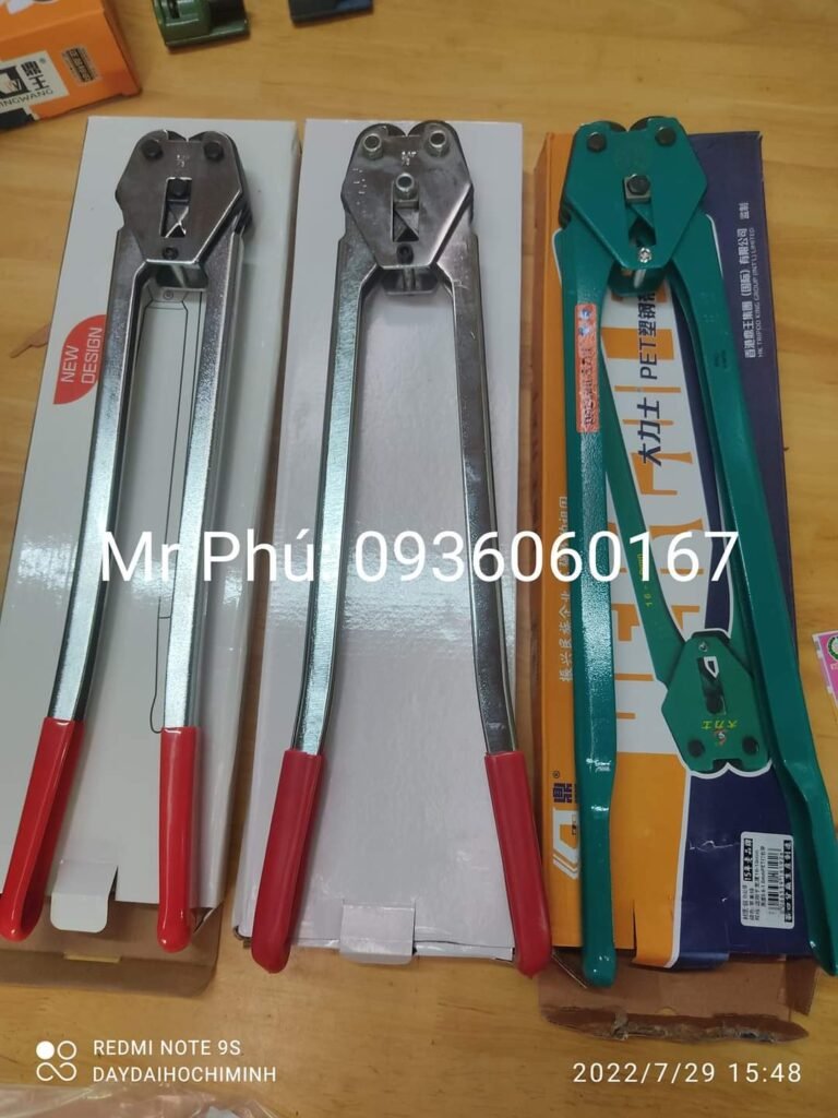 bộ dụng cụ đóng đai nhựa - kìm