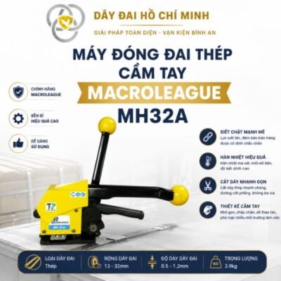 Máy đóng đai thép cầm tay 3in 1 MH32A