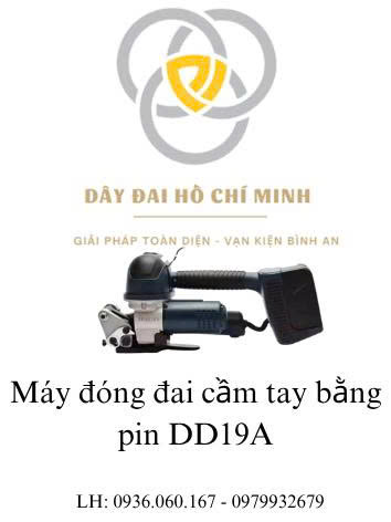 Máy đóng đai cầm tay dùng Pin DD19A