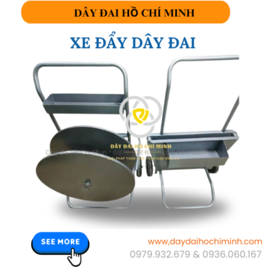 Hình ảnh thực tế chiếc xe đẩy dây đai cao cấp