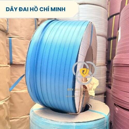 Dây Đai PP Bán Tự Động Màu Xanh Dương độ bền cao, siết chặt mạnh, chạy máy mượt, giao hàng nhanh và hỗ trợ tư vấn tận tâm theo nhu cầu đóng gói.