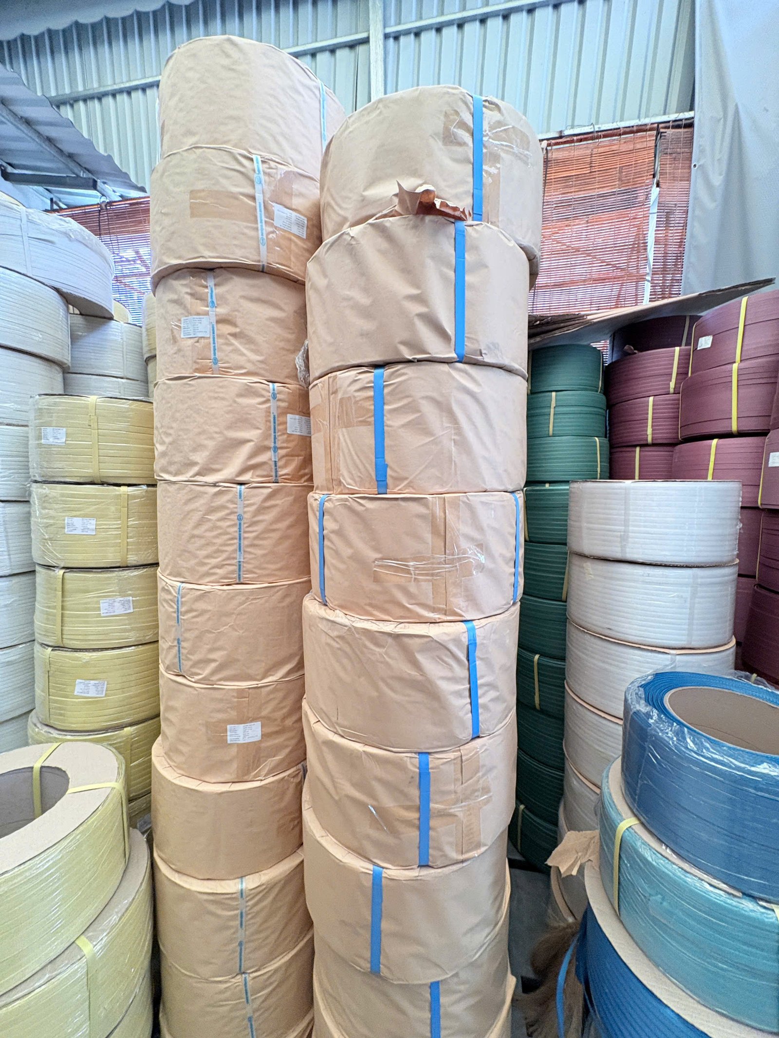 Dây Đai PP Bán Tự Động Màu Xanh Dương - Ảnh 4