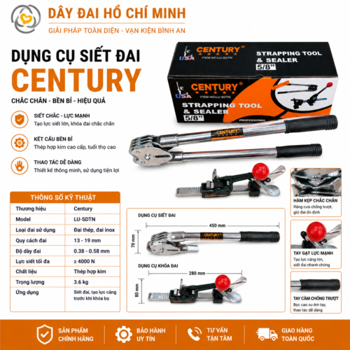 dụng cụ siết đại century