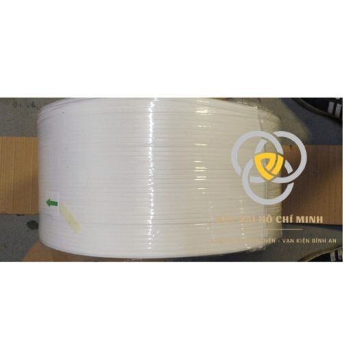 hình ảnh thực tế về dây đai pp 5mm màu trắng