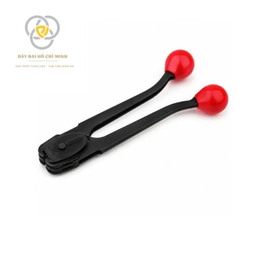 Dụng cụ siết dây đai thép 19mm cầm tay giúp tạo lực căng chắc chắn, hỗ trợ đóng gói pallet, kiện gỗ, sắt thép và hàng hóa công nghiệp.