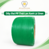Dây đai PP Thái Lan xanh lá 12mm có độ bền cao, phù hợp đóng gói, cố định hàng hóa và kiện hàng trong kho bãi, nhà xưởng. Sản phẩm có màu xanh lá nổi bật, hỗ trợ đóng gói hàng hóa gọn gàng, chắc chắn và chuyên nghiệp.