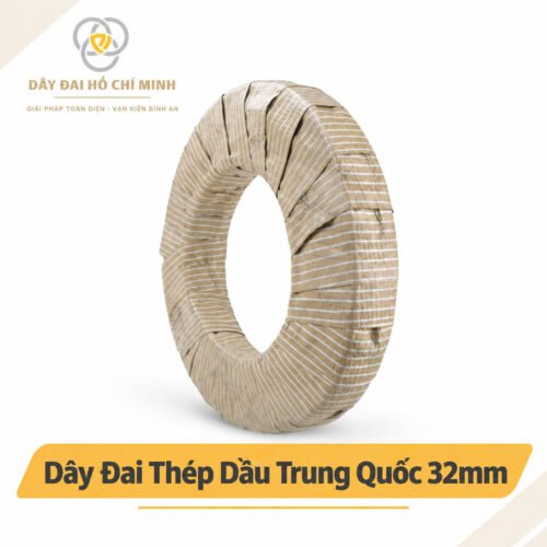 Cuộn dây đai thép dầu Trung Quốc bản rộng 32mm